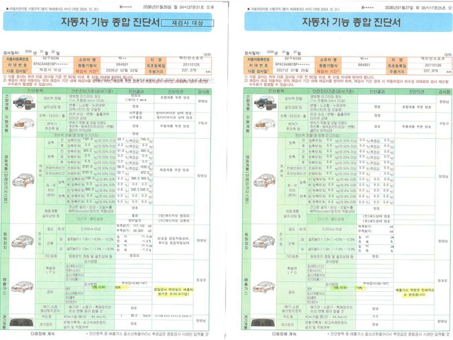 엑티언 정기검사 매연 불합격 | 디씨엠이테크(주) (DCM E-TECH Co., Ltd.)